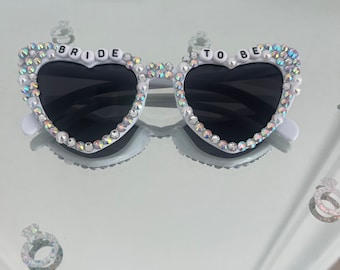 Bride Pearl and Diamond sunglasses