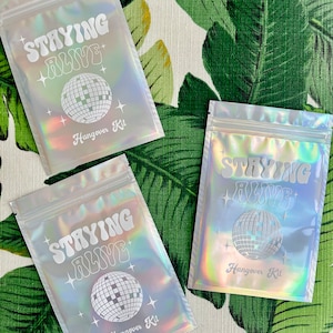 Disco Staying Alive Hangover Kit – perfect solution for post-party revitalization and glamour Recovery Kit, Bag only or stocked