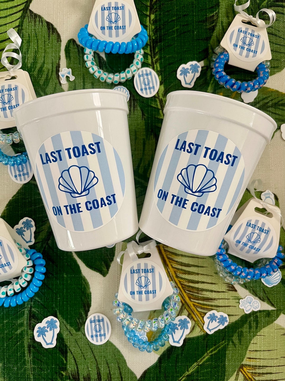 Customized Confetti Last Toast on the Coast Bachelorette Confetti or Customized Confetti - Etsy