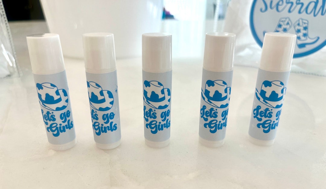 Costal Cowgirl Bachelorette Chapstick Favors, Last Toast on the Coast ...