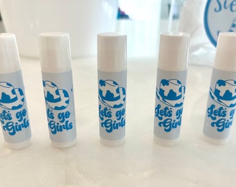Costal Cowgirl bachelorette chapstick favors, Last Toast on the coast gift