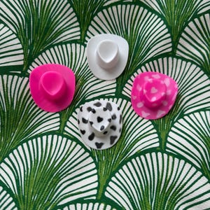 Mini Cowgirl Hats Bachelorette party favors Western themed gifts Disco Cowgirl Bride hats bridesmaid propsal mini liquor bottle toppers