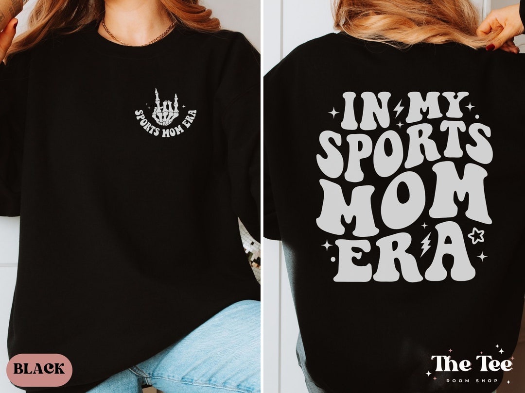 In My Sports Mom Era Shirt, Sports Mom Era Sweatshirt, Retro Sports Mom