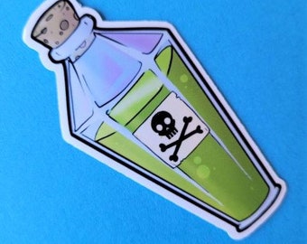 Rogue Poison Vial - 2.5" Vinyl Sticker