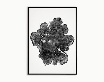 Tree Ring Art | Minimalist | Simple | Wall Decor | Tree Decor | Illustration | Modern Art | Living Room Decor | Digital Print | Boho Decor