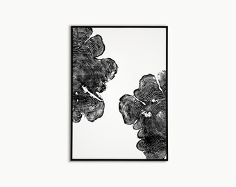 Tree Ring Art | Minimalist | Simple | Wall Decor | Tree Decor | Illustration | Modern Art | Living Room Decor | Digital Print | Boho Decor