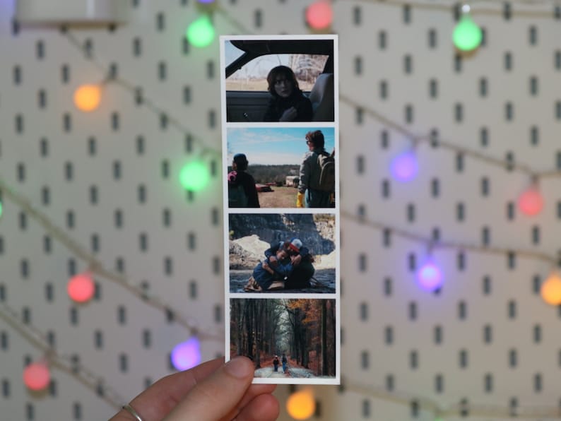 Photo Stickers Booth Custom Movie Photo Booth Strip Sticker, TV Show Photo Booth Sticker ...