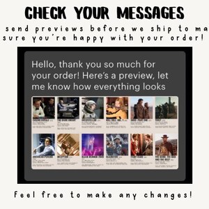 Custom Movie Stickers, TV Show Stickers, Laptop Stickers, Tumbler Stickers, 2x3 Stickers, Journal Stickers, Personalized Stickers immagine 4