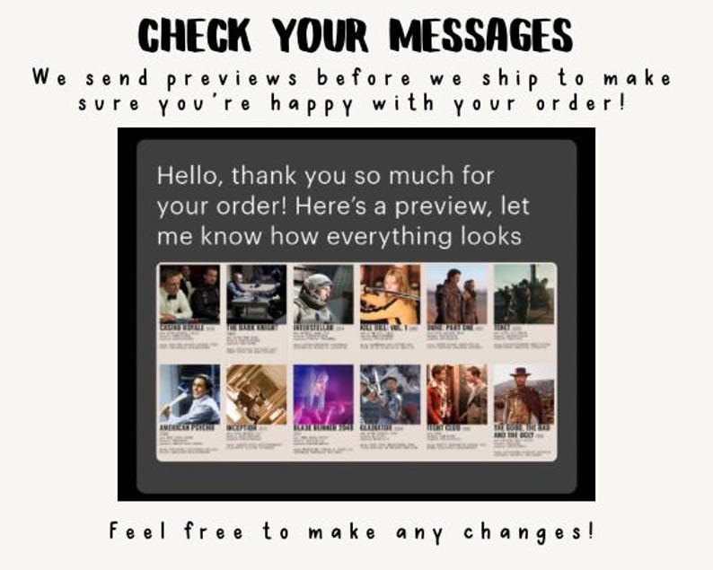 Custom Movie Stickers, TV Show Stickers, Laptop Stickers, Tumbler Stickers, 2x3 Stickers, Journal Stickers, Personalized Stickers immagine 4