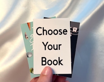 Custom Book Cover Stickers, Waterproof Vinyl, Journal, Laptop, Tumbler