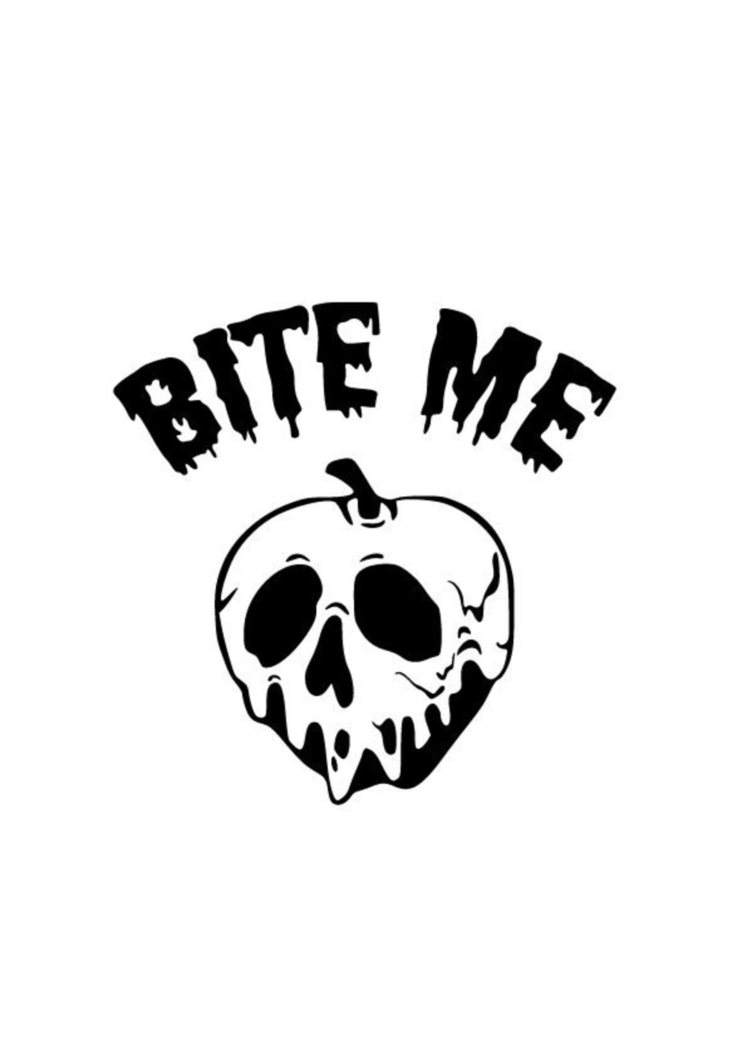 Bite Me SVG File - Etsy
