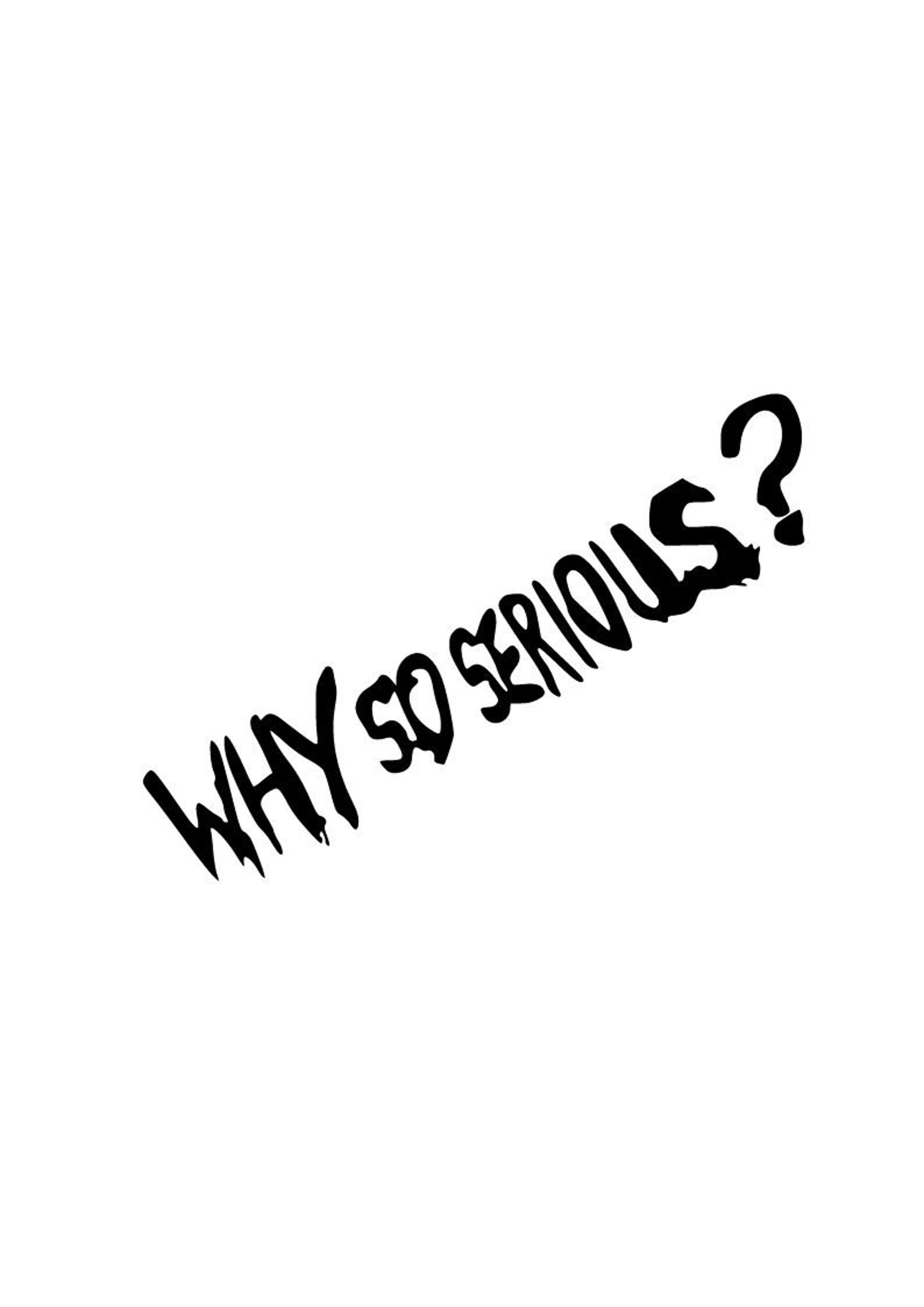 SO SERIOUS Digital Download SVG File Svg File for Cricut Instant SO SERIOUS Digital Download SVG File Svg File for Cricut Instant