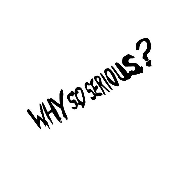 Why so Serious? Etsy