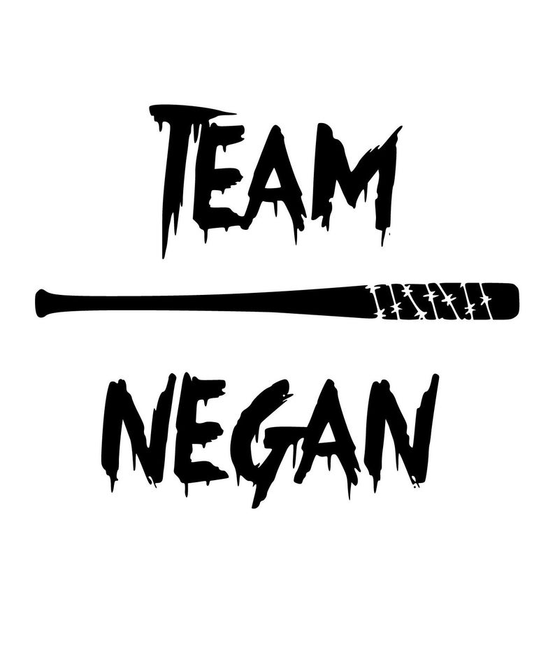 TEAM NEGAN Digital Download SVG File Svg File for Cricut Etsy