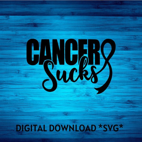 Cancer Sucks - Etsy