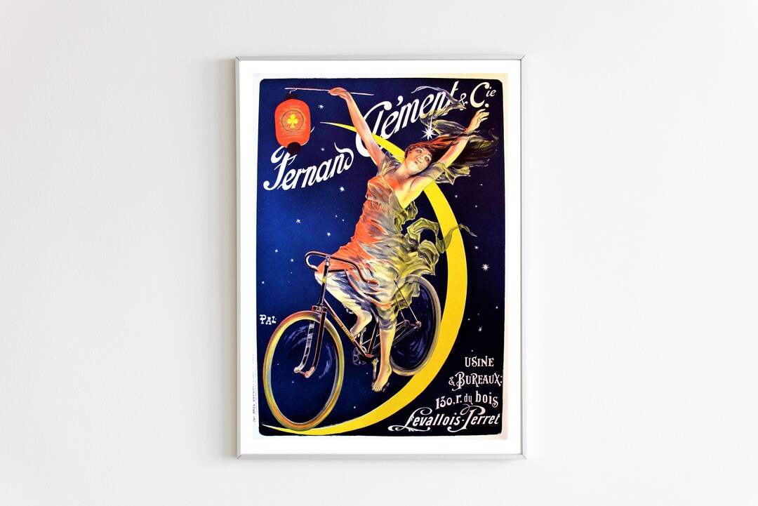 Fernand Clément & Cie Bicycles Vintage Poster