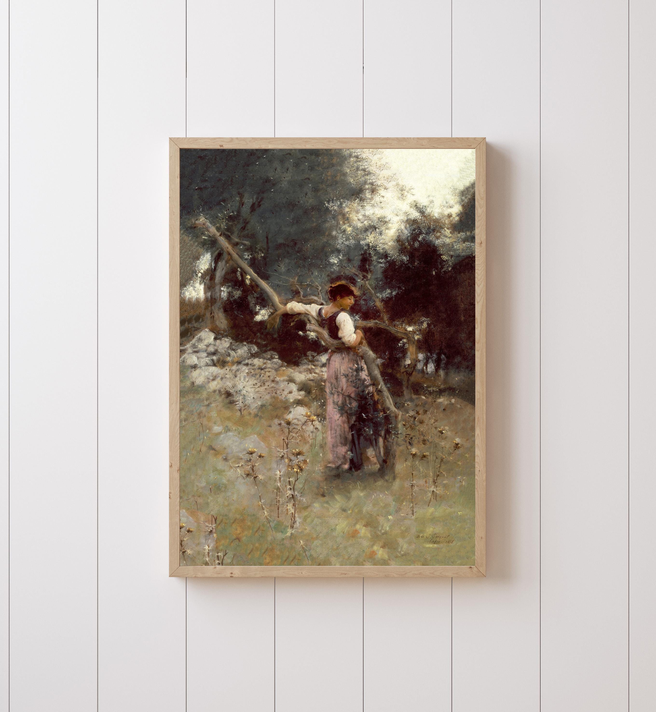 A Capriote by John Singer Sargent (1878), Dans Les Oliviers à