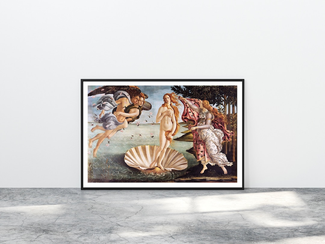 Nacimiento De Venus De Sandro Botticelli 1485 www.etsy.com