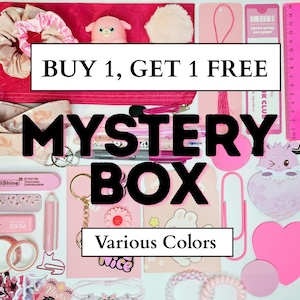 Mystery Stationery and Beauty Box – Curated Color Theme Items