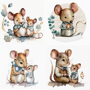 Father Mouse Father's Day Mouse Clipart, Festival Celebrations, Film Noir, Food ...