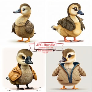 Goose Gosling Clipart for your Crafting and Design Needs, Goos Clipart  Digital Planner, Junk Journaling, Watercolor, Wall Art