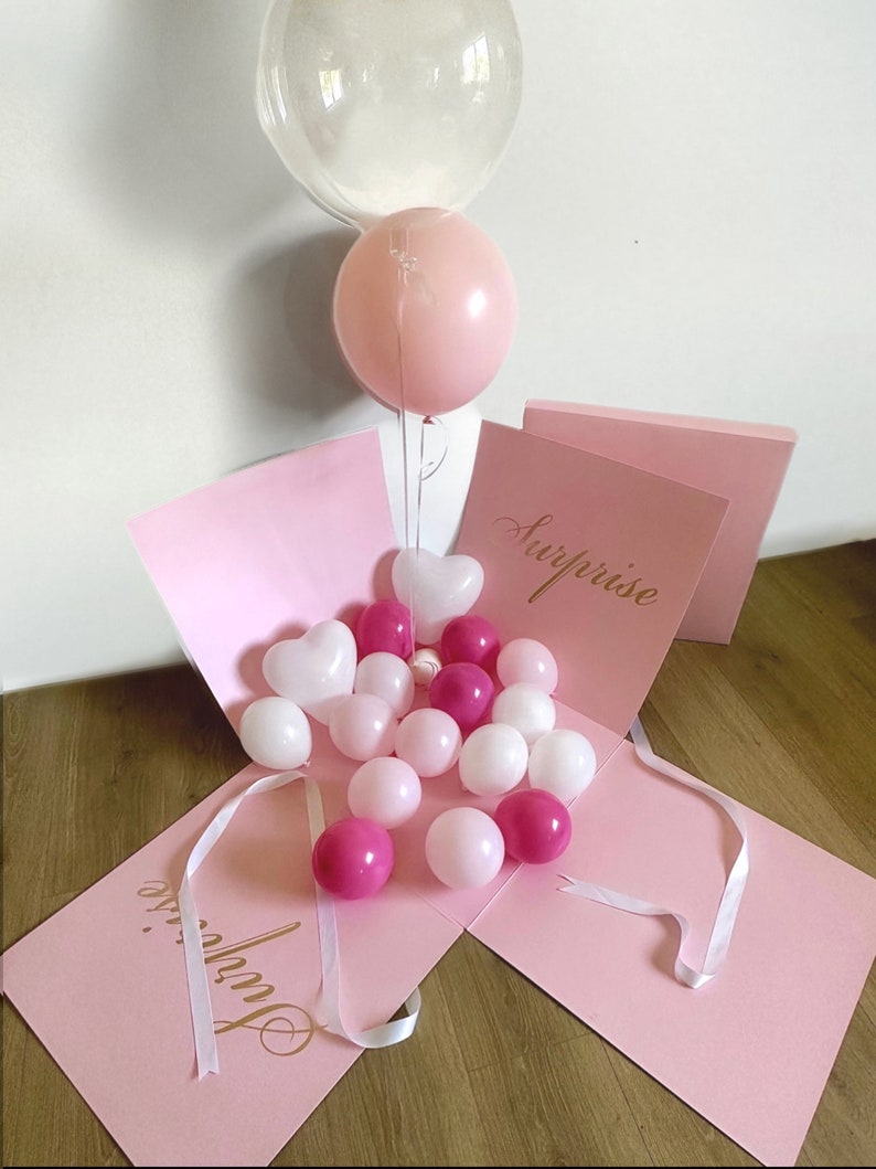 Surprise Explosion Box / Big Explosion Box / Balloon Explosion Box / Birthday / Gift Box