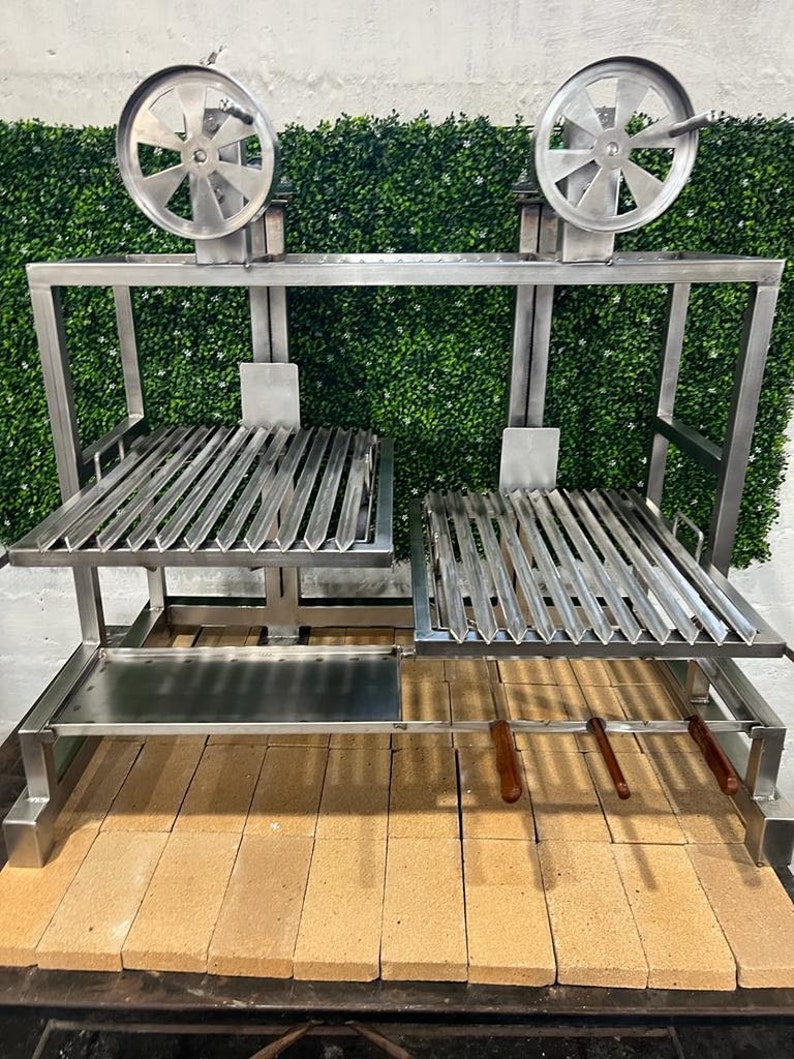 Double Grill Grate Insert Grill Etsy