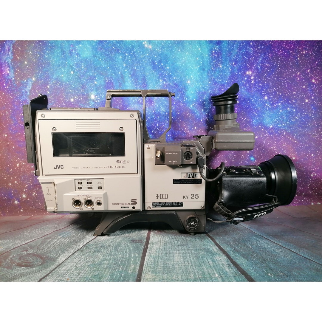 JVC BRS411E Camcorder KY25 Viewfinder Vintage Camera News Etsy