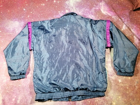 Sunshine Starshine Shell Jacket Large Neon Purple… - image 9