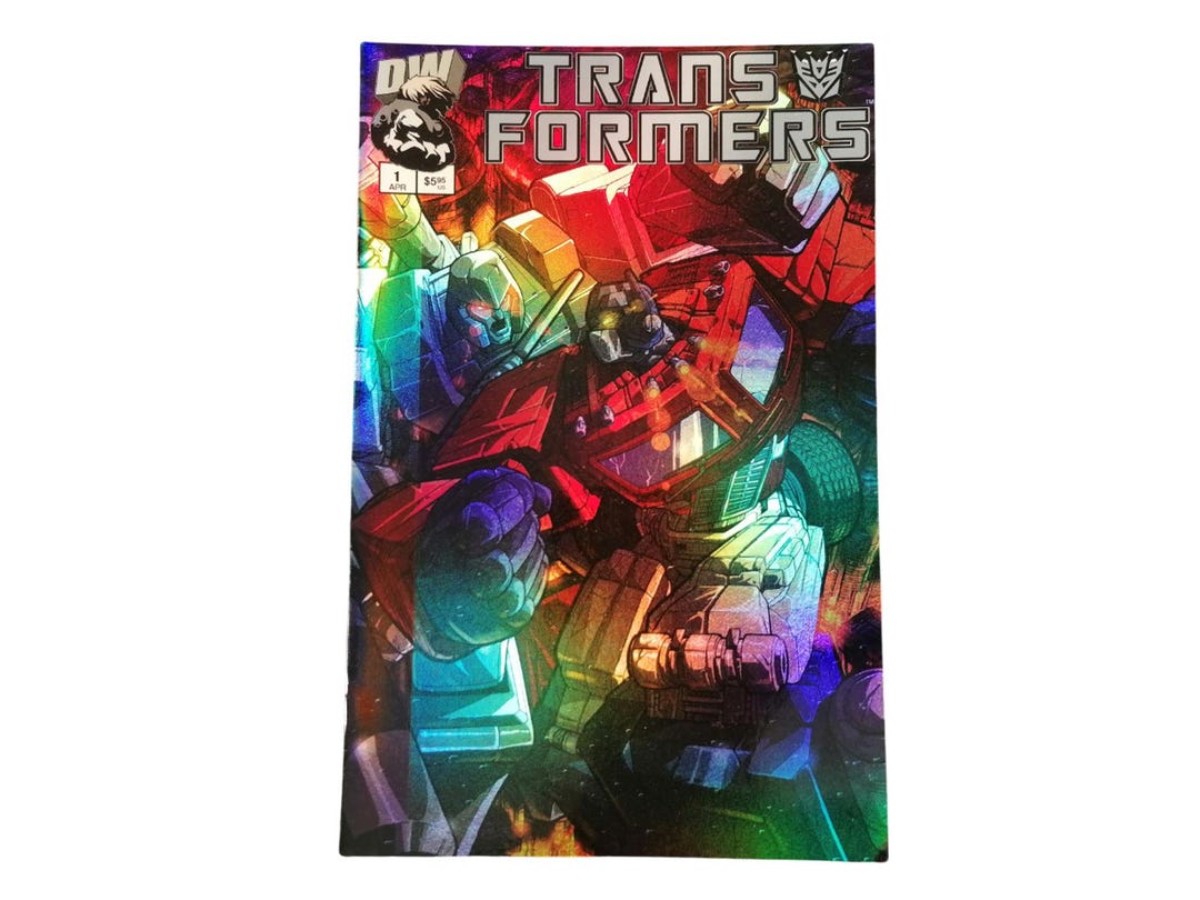 Transformers Generation 1 Vol 1 #1 Holographic Foil Cover Dreamwave ...