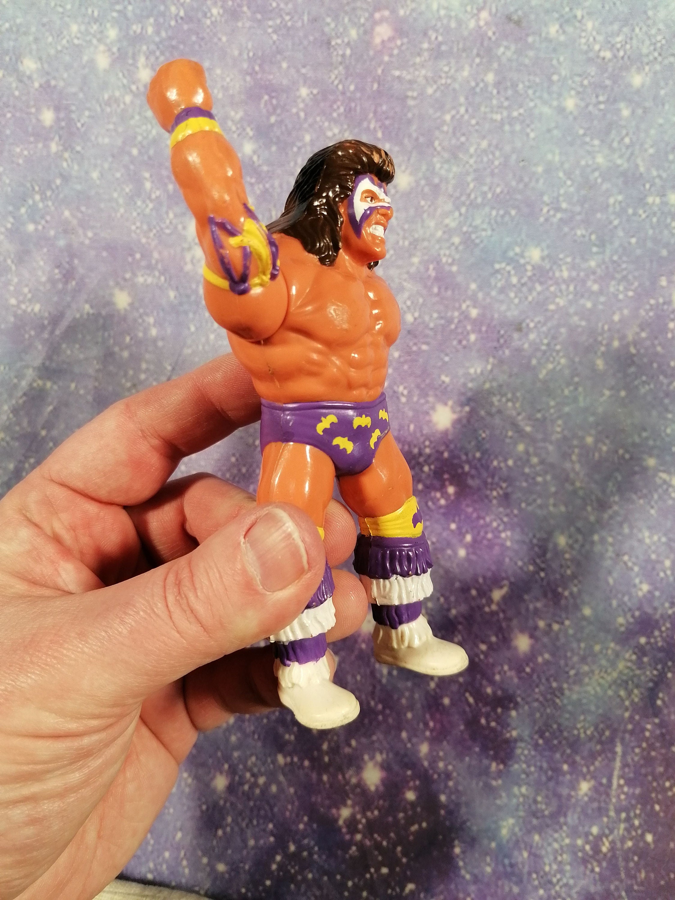 WWF HASBRO FIGURINE vintage TITAN sport 1991 Ultimate Warrior EUR 12,90