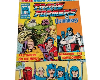 Transformers UK #213 Marvel UK 15 avril 1989 Comic G1 GI Joe British