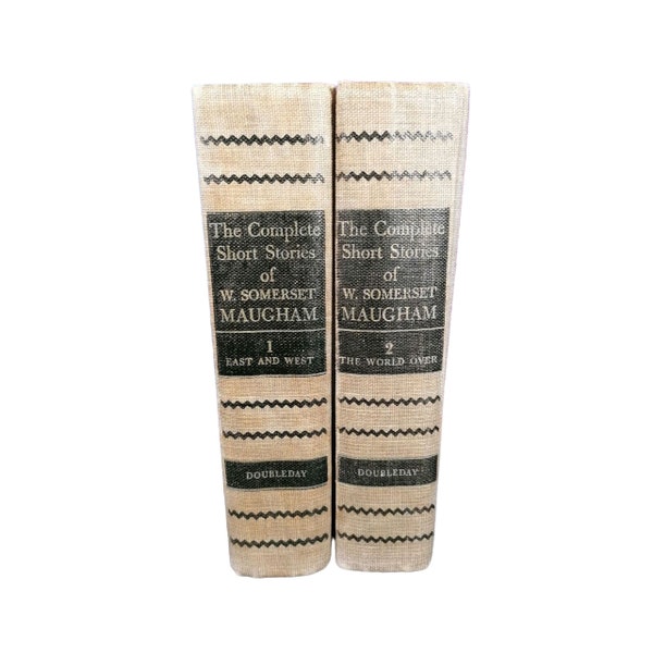 Las historias cortas completas de W. Somerset Maugham 2 Vols 1952 US HBs Doubleday