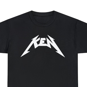Ken Heavy Metal Logo - Unleash Your Inner Rocker with This Funny Tee!