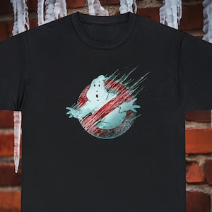 Ghostbusters Frozen Empire Logo Tee Shirt, No Ghost Logo T-shirt, Retro Graphic Tee