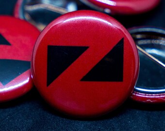 Zeddemore Industries Logo Pinback Button, Ghostbusters Frozen Empire Badge, 1-inch Lapel Pin, Collector Gift, Movie Fan Gift