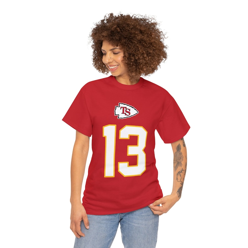 Swift 13 Kansas City T-Shirt, Football Jersey Tee, Sports Enthusiast Gift, Fan Apparel image 3