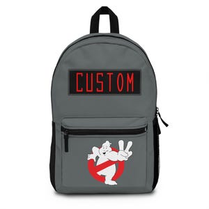 Sac à dos personnalisé Ghostbusters 2, sac prénom personnalisé, sac à dos d'école, sac pour enfant, cadeau pour fan de Ghostbusters 2