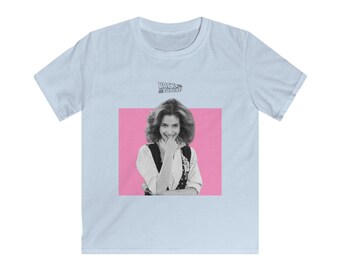 Kinderen Back to the Future Jennifer Parker zwart-wit T-shirt retro film T-shirt