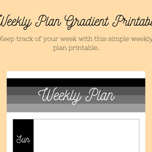 Weekly Plan | Planner | Printable | Home Management Binder | Multi-Colored | US Letter + A4 | Google Drive