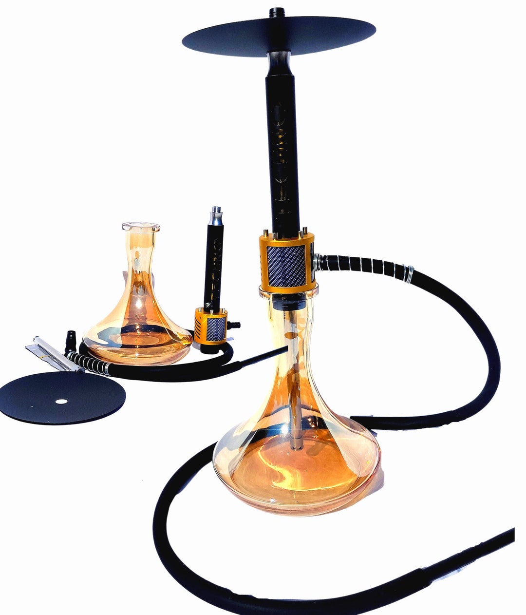 Hookah Set, Everything Included Luxury Stainless Steel Hookah. Limited