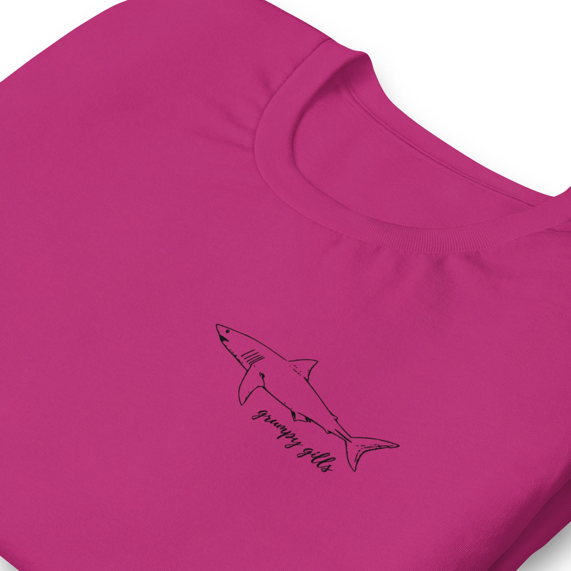 Grumpy Gills Shark Shirt - Etsy