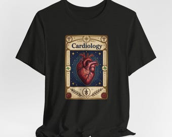 Cardiology Tarot Card Tee | Medical Illustration Shirt