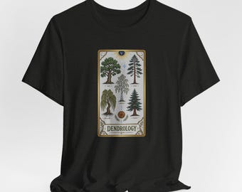 Dendrology Tree Tarot Card Tee | Botanical Tree T-Shirt
