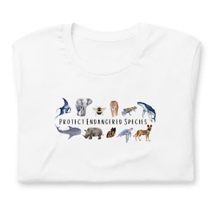 Protect Endangered Species Shirt