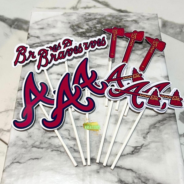 Atlanta Braves Etsy