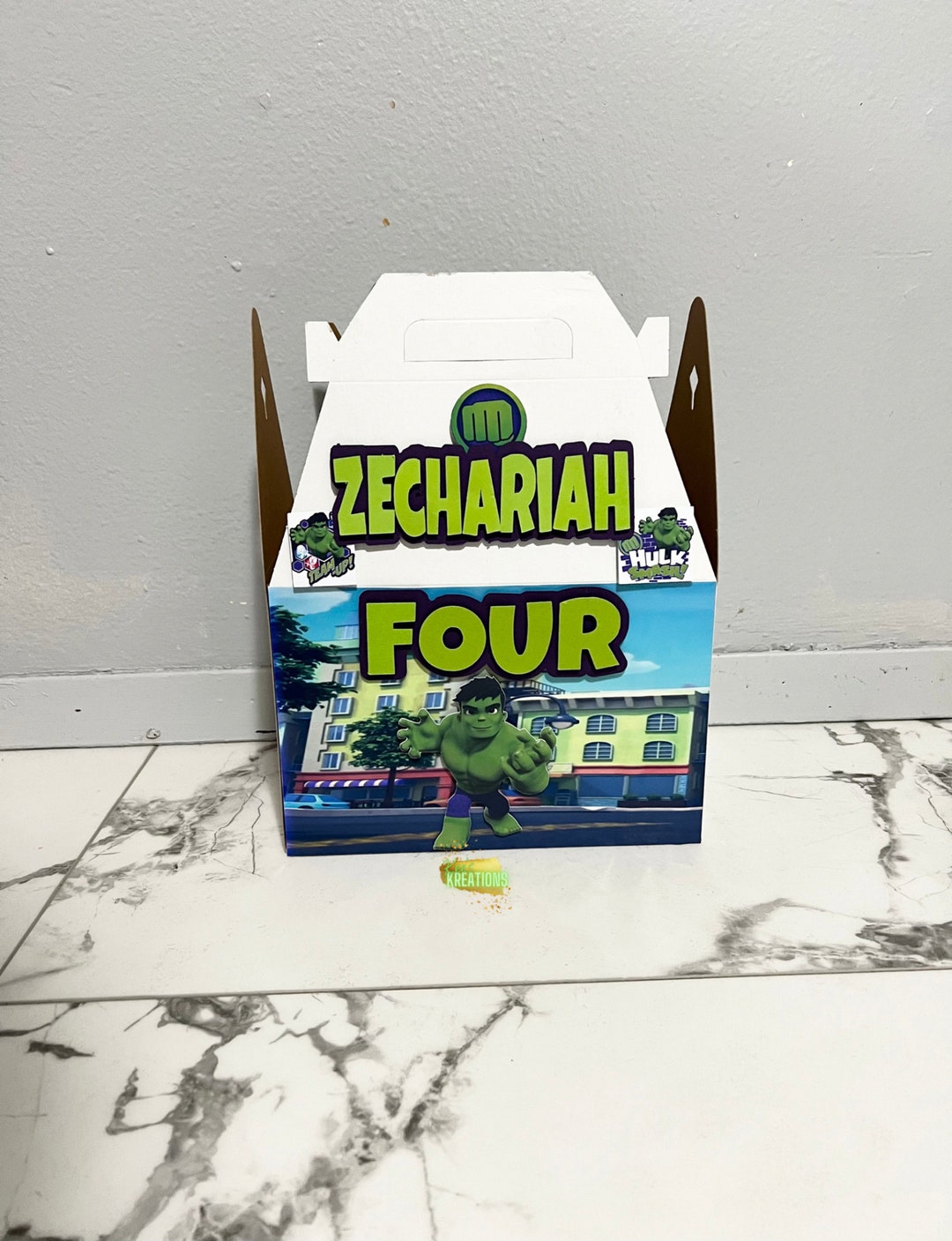 Hulk Party Favor Boxes Hulk Party Favors Hulk Party Etsy