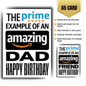 Tarjeta de cumpleaños divertida para mamá, papá, hijo, hija, abuela, abuelo, hermana, hermano.
