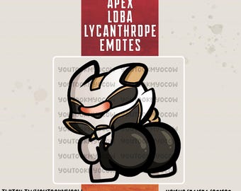 Loba Lycanthrope Apex Legends Emote, Animated Dance (Digital File)