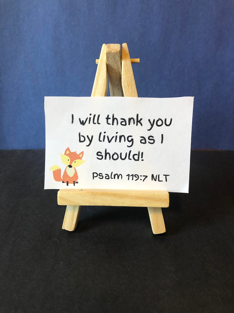 Bible Memory Verses for Young Preschoolers, Kids Scripture Cards ...